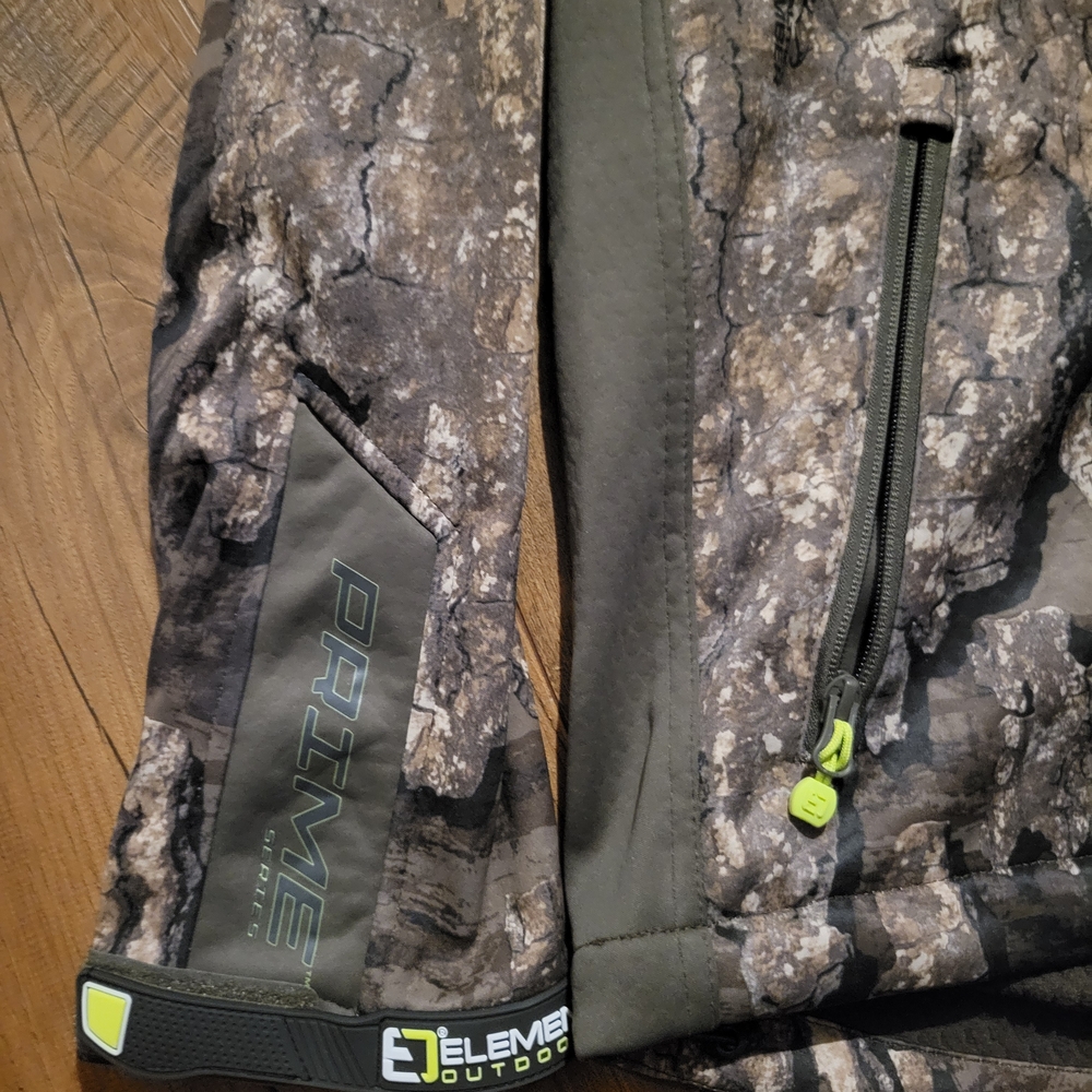 Element Outdoors Prime Series Mid Season jacket Realtree Timber Sz Lg Hunting - Picture 3 of 12